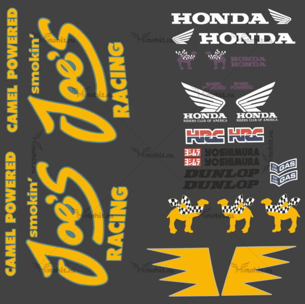 Decals for Honda CBR-400-F CAMEL