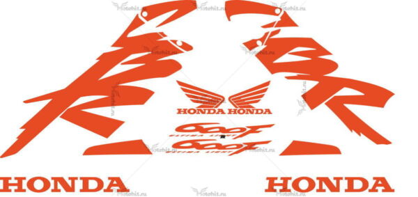Decals for Honda CBR-600-F4 1999-2000