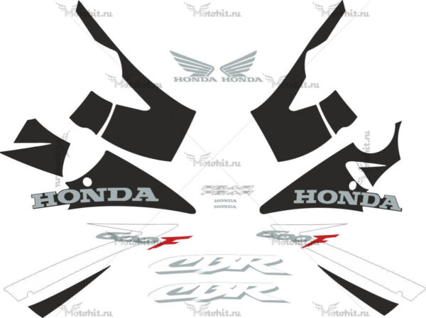 Decals for Honda CBR-600 F4i 2002-2