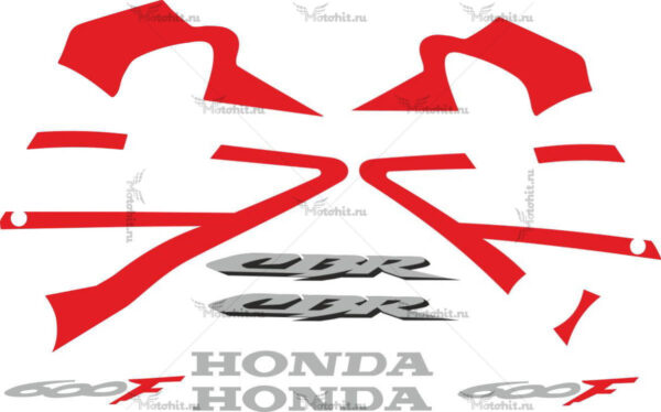 Decals for Honda CBR-600-F4i 2005-2007