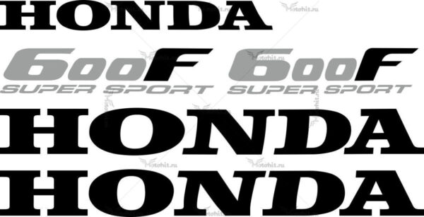 Decals for Honda CBR-600-F SUPER-SPORT