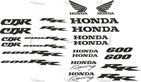 Decals for Honda CBR-600-F2 1991-1994