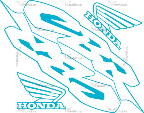 Decals for Honda CBR-600-F3 1998