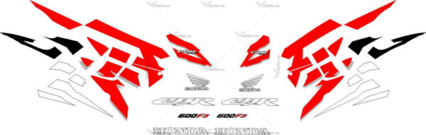 Decals for Honda CBR-600-F3 1998 FULL