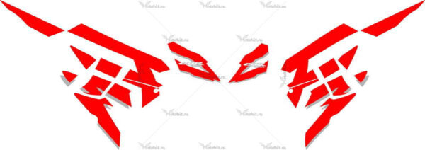 Decals for Honda CBR-600-F3 1998 SIDES