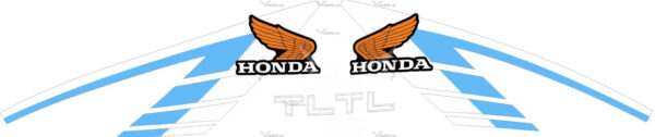 Decals for HONDA TL-125 1987