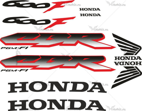 Decals for Honda CBR-600-F4I 2001-2006 FOR-LIGHT