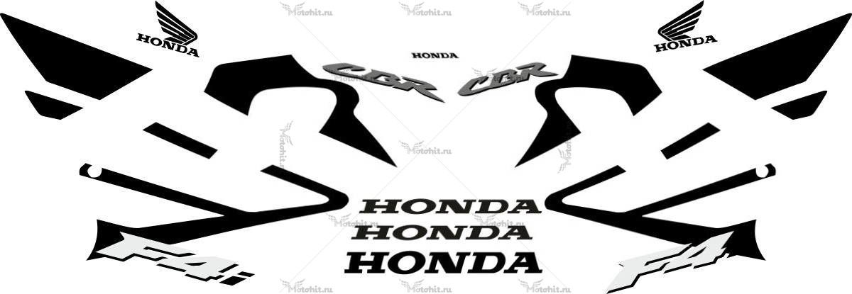 Decals for Honda CBR-600-F4I 2004