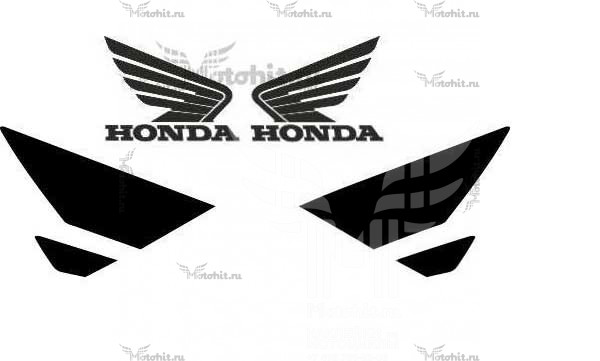 Decals for Honda CBR-600-F4I 2004 tank