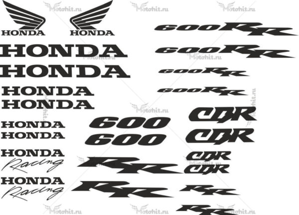 Decals for Honda CBR-600-RR 24-STICKER