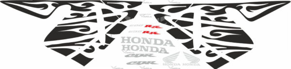 Decals for Honda CBR-600-RR 2005-2006 Black TRIBAL