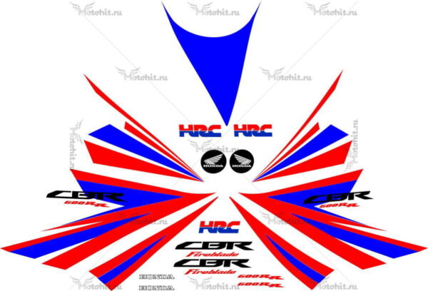 Decals for Honda CBR-600-RR 2005 HRC