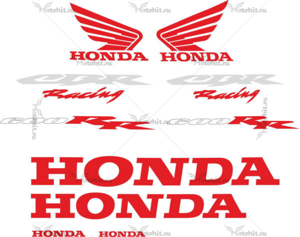 Decals for Honda CBR-600-RR 2006