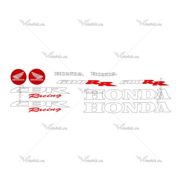 Decals for Honda CBR-600-RR 2008