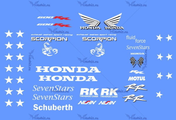 Decals for Honda CBR-600-RR SEVENSTARS