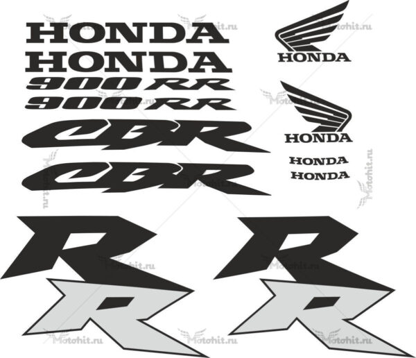 Decals for Honda CBR-900-RR 1998
