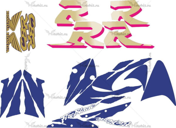 Decals for Honda CBR-900-RR 1998-1999