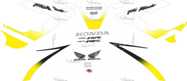 Decals for Honda CBR-900-RR 2000-2001 Yellow