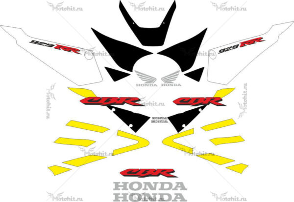 Decals for Honda CBR-929-RR 2000-2001