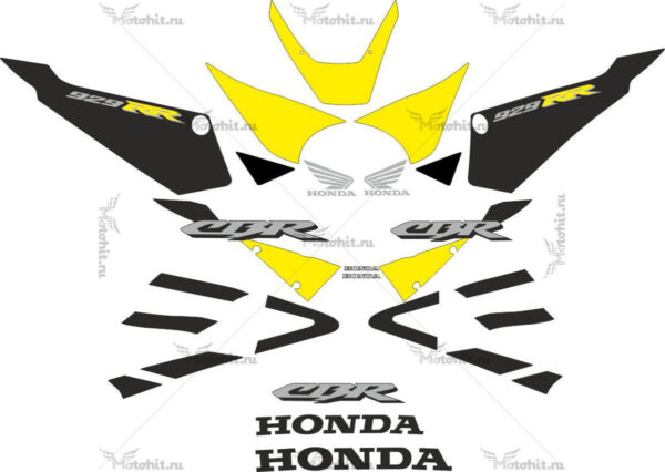 Decals for Honda CBR-929-US 2000-2001