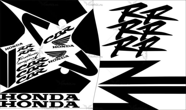 Decals for Honda CBR-954-RR 2002 SVILUPPATO