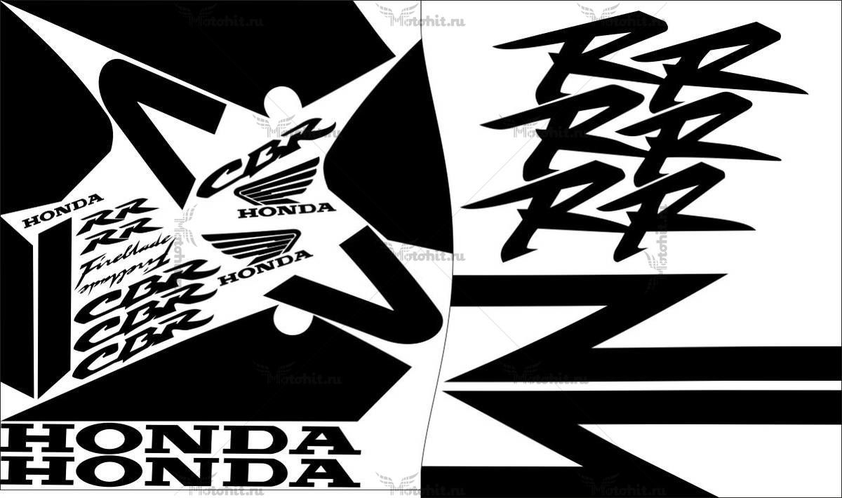 Decals for Honda CBR-954-RR 2002 SVILUPPATO