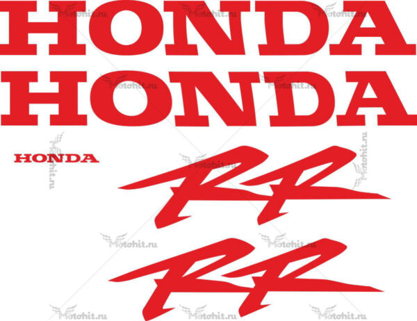Decals for Honda CBR-954-RR PROMO