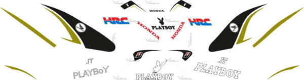 Decals for Honda CBR-1000 2008-2011 PLAYBOY