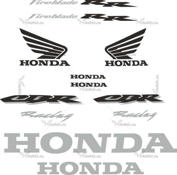 Decals for Honda CBR-1000-RR 2004-2005 LIGHT