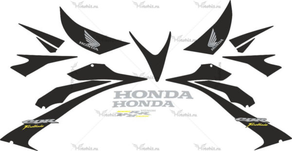 Decals for Honda CBR-1000-RR 2006-2007 FIREBLADE