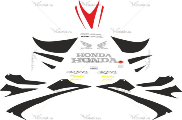 Decals for Honda CBR-1000-RR 2006-2007 FULL
