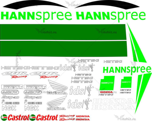 Decals for Honda CBR-1000-RR 2006 HANSPREE
