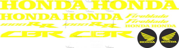 Decals for Honda CBR-1000-RR 2008 txt-2 со смолой