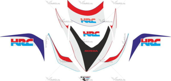 Decals for Honda CBR-1000-RR 2009 HRC-PART