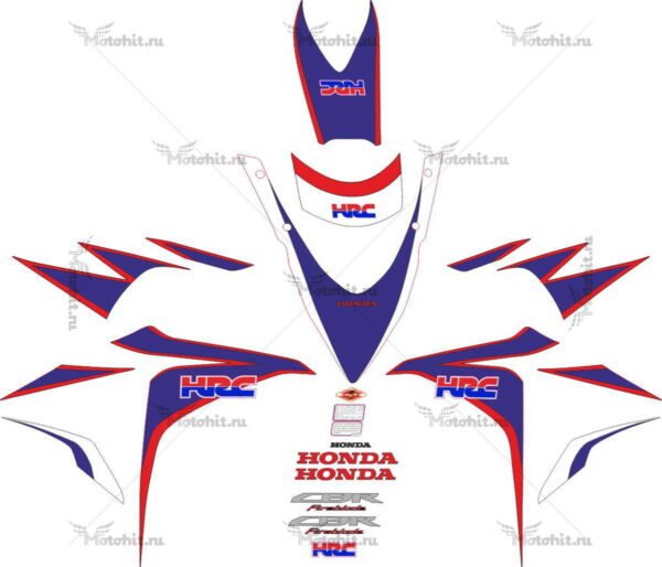 Decals for Honda CBR-1000-RR 2010-2011