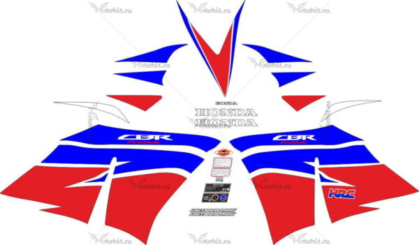 Decals for Honda CBR-1000-RR 2012-2015