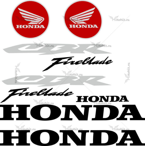 Decals for Honda CBR-1000-RR FIREBLADE 2