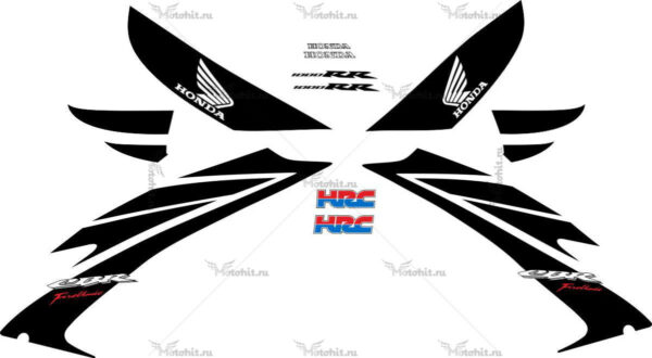 Decals for Honda CBR-1000-RR FIREBLADE FULL
