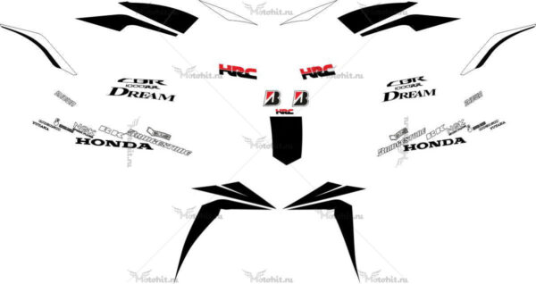 Decals for Honda CBR-1000-RR SBK8