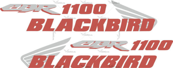 Decals for Honda CBR-1100 BLACKBIRD