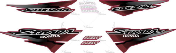 Decals for Honda CBX-200 2002