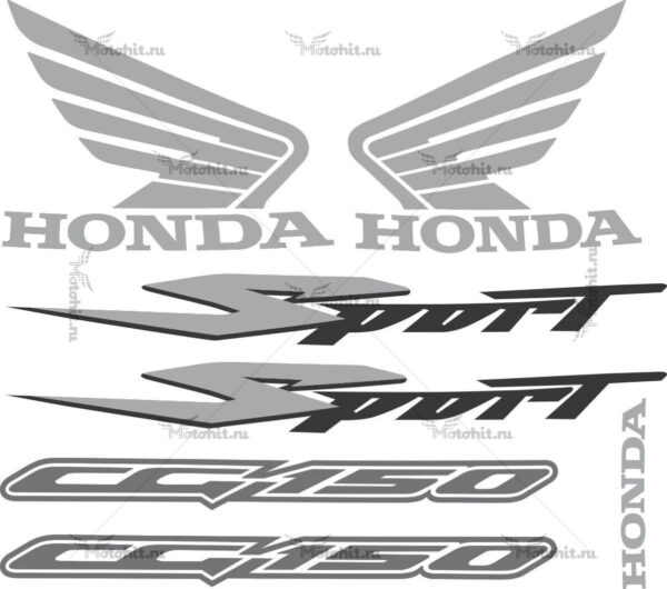Decals for Honda CG-150 2006 TITAN-SPORT