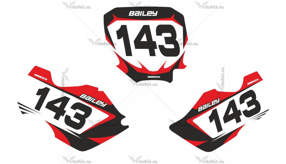 Decals for Honda CR-85 2003-2012
