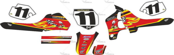 Decals for Honda CR-80 1990-1995