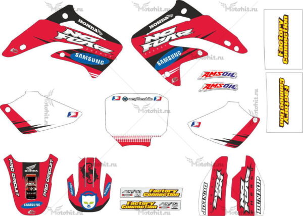 Decals for Honda CR-85 2003-2012