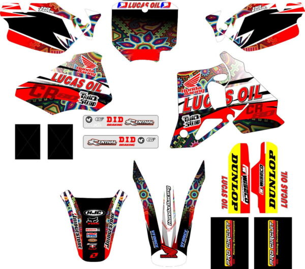 Decals for HONDA CR-80 1996-2002