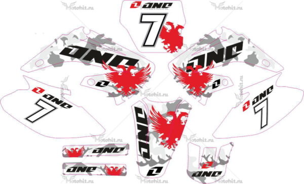 Decals for Honda CR-125-250 2002-2007 EAGLE