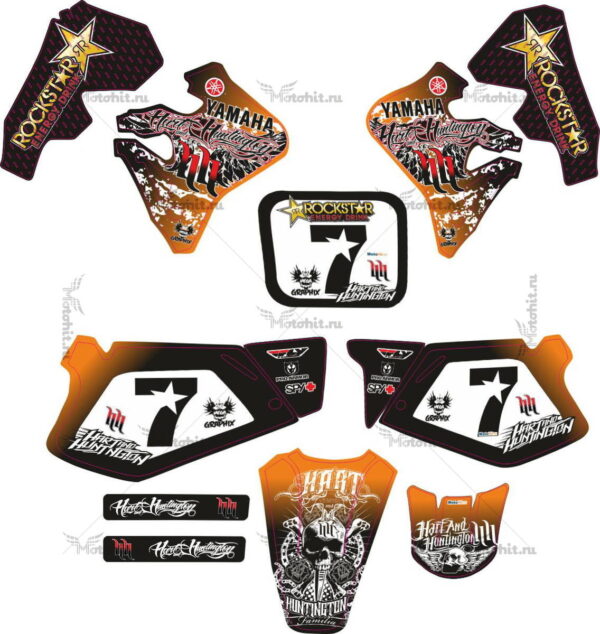 Decals for Honda CR-125 1995-1997