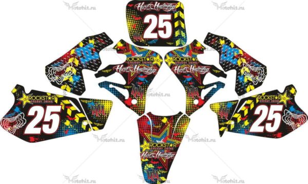 Decals for Honda CR-125 CR-250 1995-1997