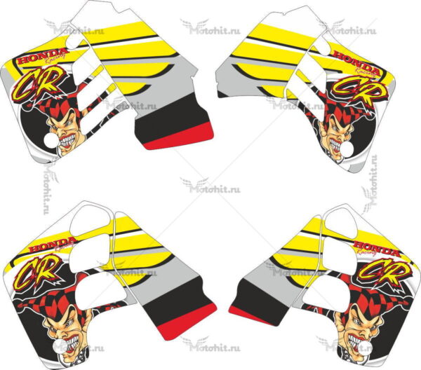 Decals for Honda CR-250 1987-1989 RENATO